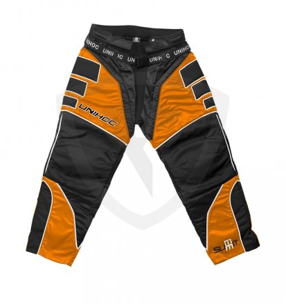 Unihoc Summit Neon Orange SR. brankářské kalhoty