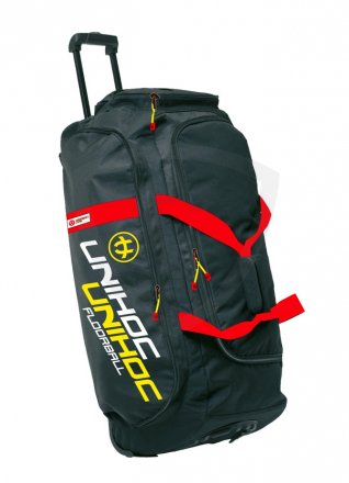Unihoc Crimson Line velká sportovní taška s kolečky