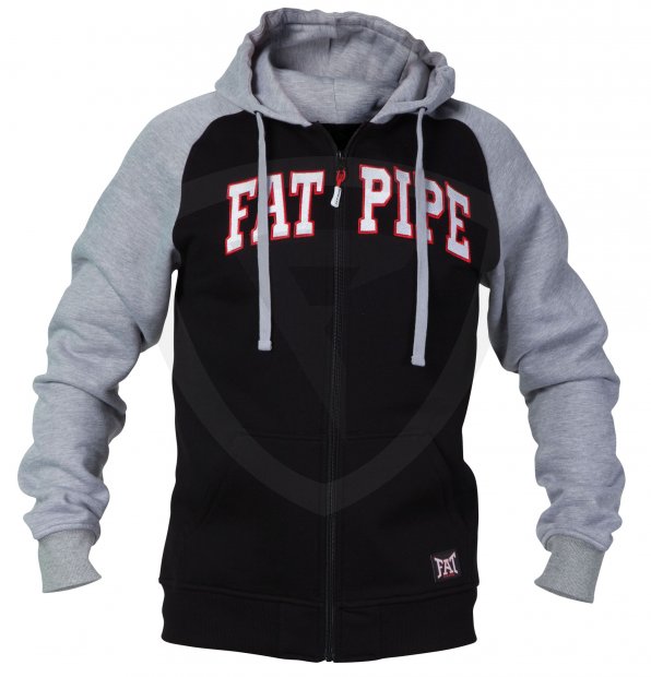 Fatpipe Ford mikina na zip s kapucí FORD HOODED SWEAT SHIRT 115120 black