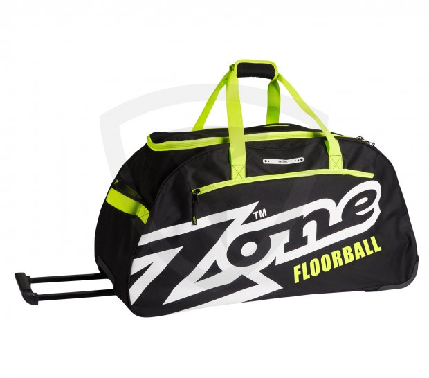 Zone EYECATCHER taška velká s kolečky 33031 Sport bag EYECATCHER large with wheels black-white-lime
