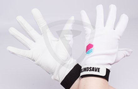 Blindsave brankářské rukavice White