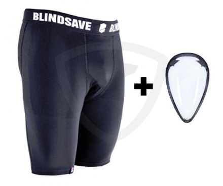 BlindSave kompresní šortky se suspenzorem