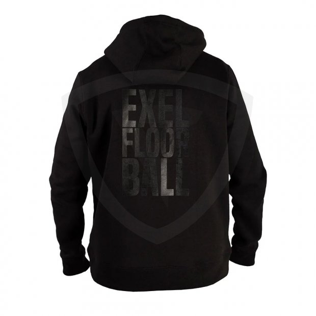 Exel Street Hoodie Black Exel street hoodie