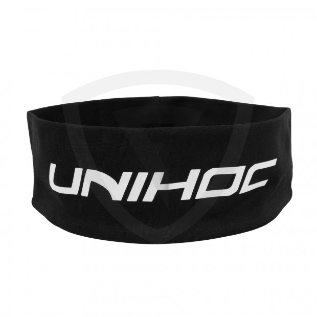 Unihoc Classic Headband Black Unihoc_Classic_Headband_Black