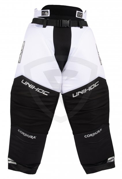 Unihoc Alpha Goalie Pants White-Black Unihoc_Alpha_Goalie_Pants_White-Black