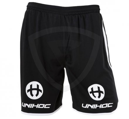 Unihoc Dominate Black-White trenýrky Junior