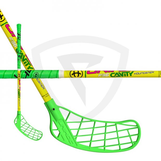 Unihoc Cavity Youngster 36 Neon Green 7048