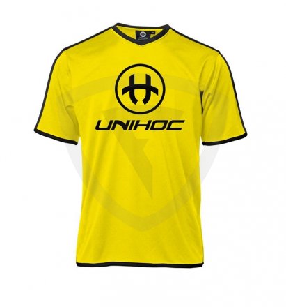Unihoc Dominate Neon Yellow Sr tréninkový dres