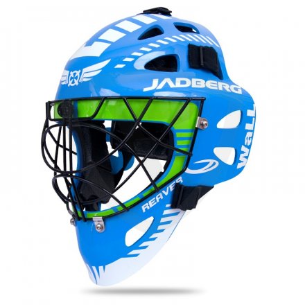 Jadberg Reaver 2 Blue-Lime brankářská maska