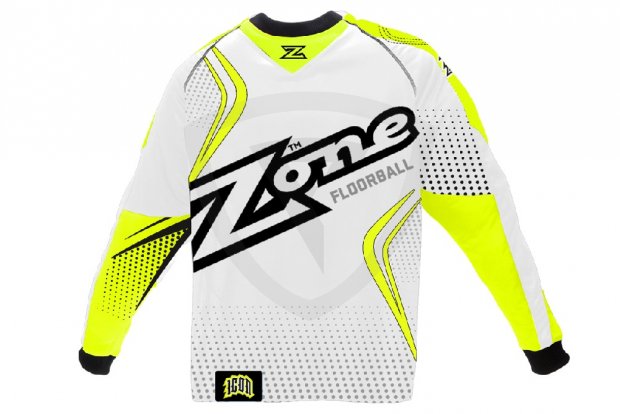 Zone Icon MEGA White Yellow brankářský dres 8658