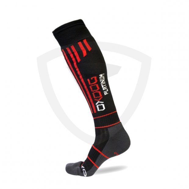 Oxdog Aura Long Socks Black Red Oxdog Aura Long Socks Black Red