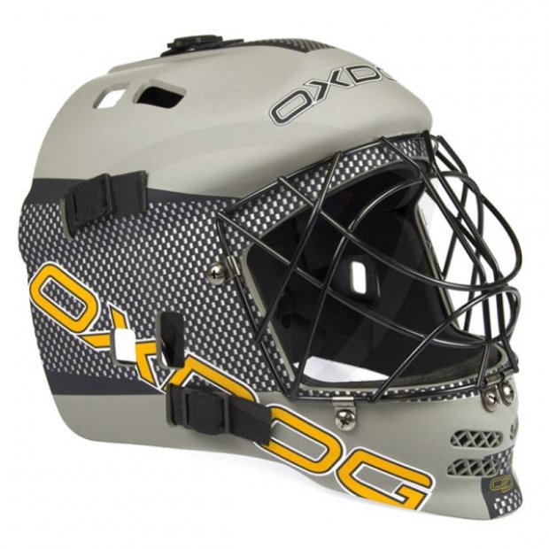 Oxdog Vapor Grey Goalie Mask Junior Oxdog Vapor Grey Junior brankářská maska