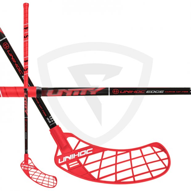 Unihoc Unity EDGE Curve 1.0° 29 17/18 Unihoc UNITY EDGE Curve 1,0 29 neon red_black_1