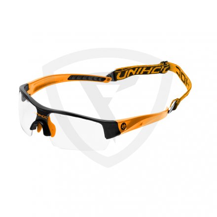 Unihoc Victory Junior brýle Black Neon Orange