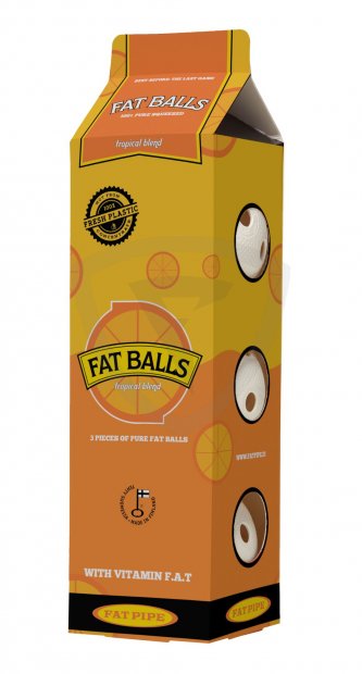 Fatpipe Ball Can White Set fatballs_white