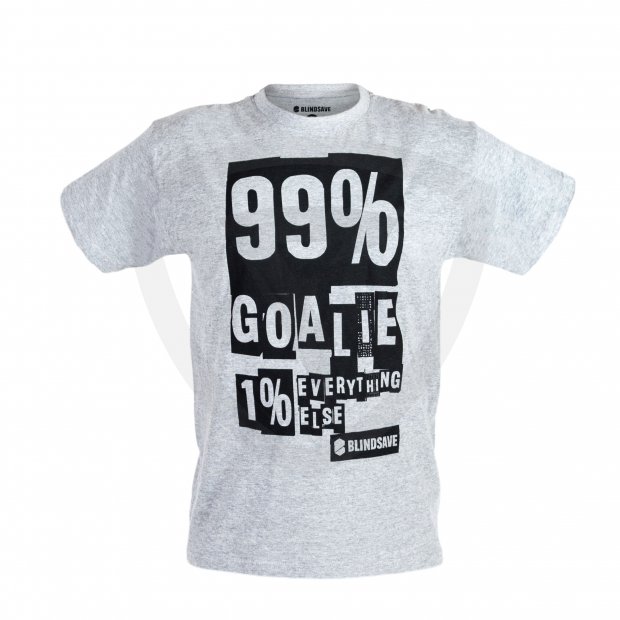Blindsave 99% Goalie T-shirt 99% goalie T-shirt