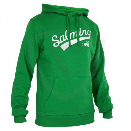 Salming Logo Hood Green