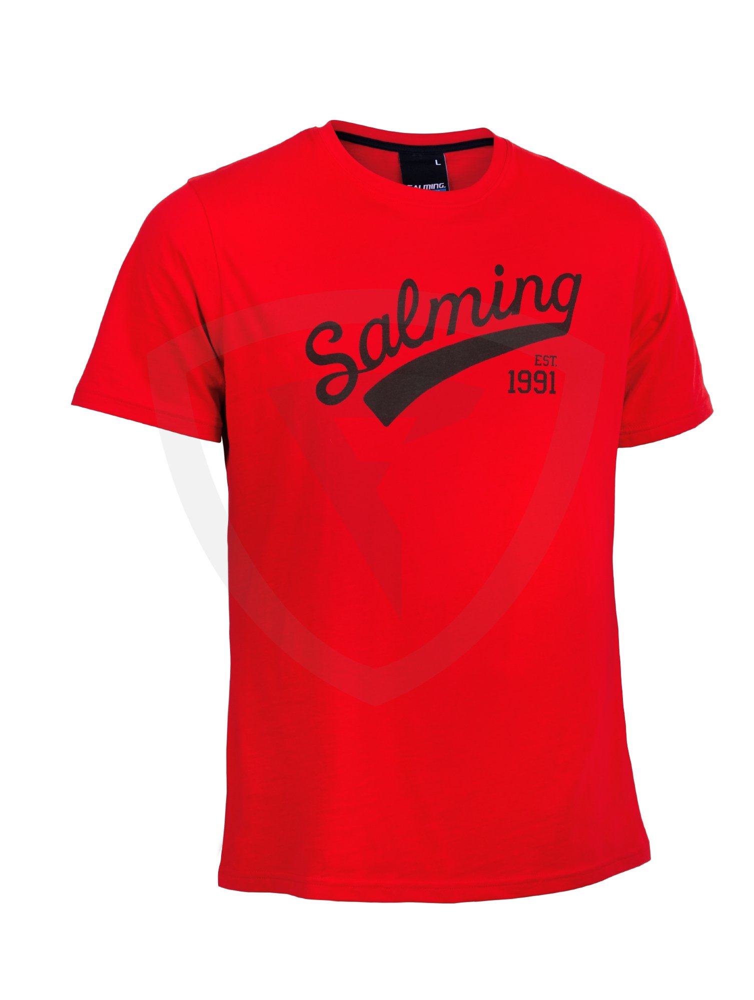 Salming Logo Tee Red 128 červená