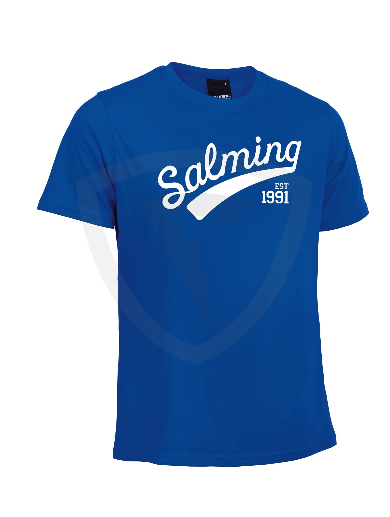Salming Logo Tee Blue XL royal modrá