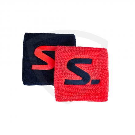 Salming Wristband Short 2-pack Coral-Navy