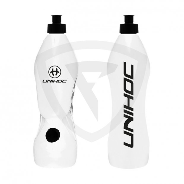 Unihoc Dual Pipe 1L White láhev 24218 Water bottle dual pipe 1L