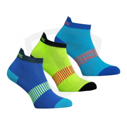 Salming Performance Ankle Sock 3-pack Blue/Mixed