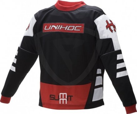 Unihoc Summit Black-Red brankářský dres