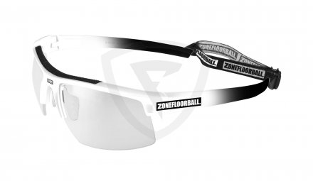 Zone Protector Junior White-Black Sport Glasses