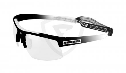 Zone Protector Senior Black-White Sport Glasses