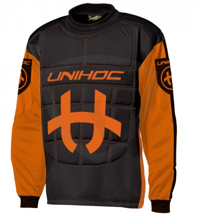 Unihoc Shield JR. Neon Orange brankářský dres