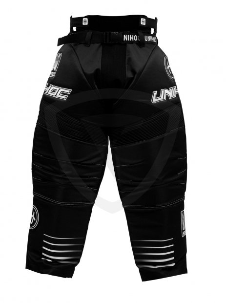 Unihoc Inferno Black Junior brankářské kalhoty 22560 GOALIE PANTS INFERNO BLACK