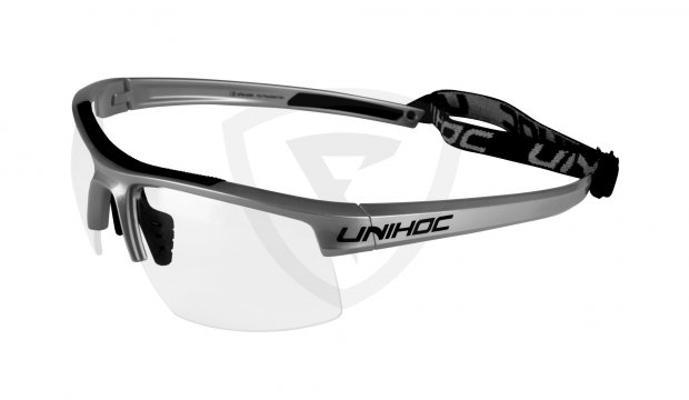 Unihoc Energy Senior Eyewear Graphite-Black 24421 Eyewear ENERGY senior graphite-black