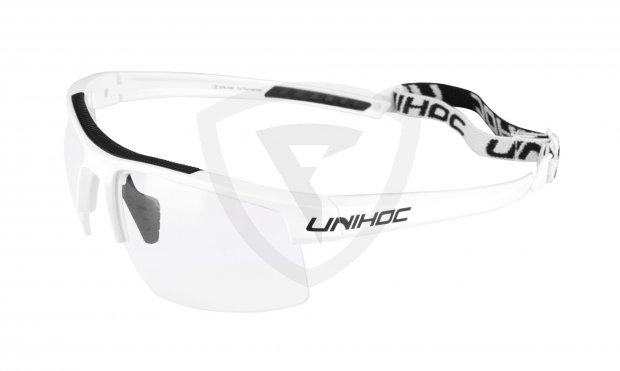 Unihoc Energy Senior Eyewear White-Black 24420 Eyewear ENERGY senior white-black
