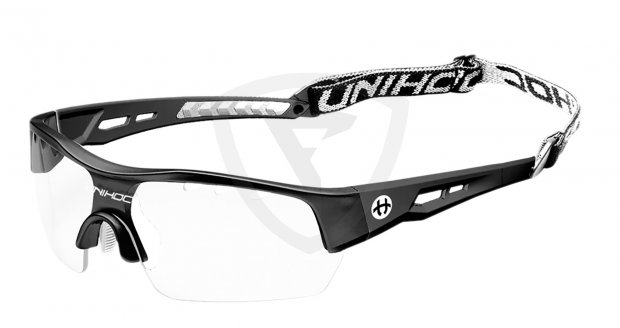 Unihoc Victory Senior Eyewear Black-White 24416 EYEWEAR VICTORY SENIOR BLACK-white