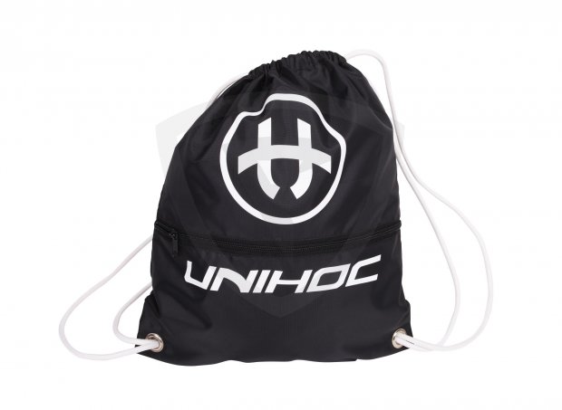 Unihoc Gymsack Black 14251 Gym sack UNIHOC black