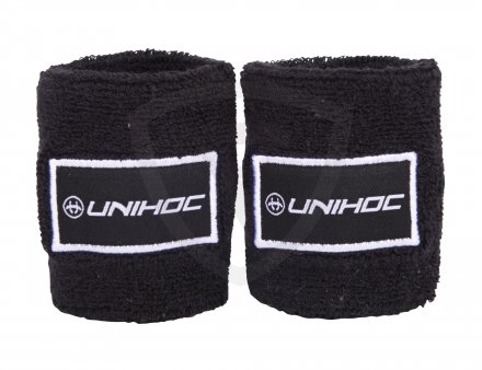 Unihoc Terry 2-pack Black Wristband