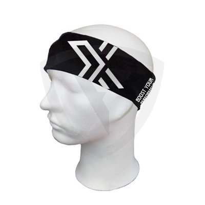 Oxdog Bright Headband Black/Silver černá-šedá