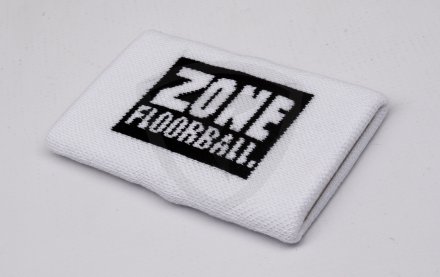 Zone Logo White Wristband