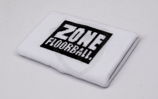 Zone Logo White Wristband Zone Logo White Wristband