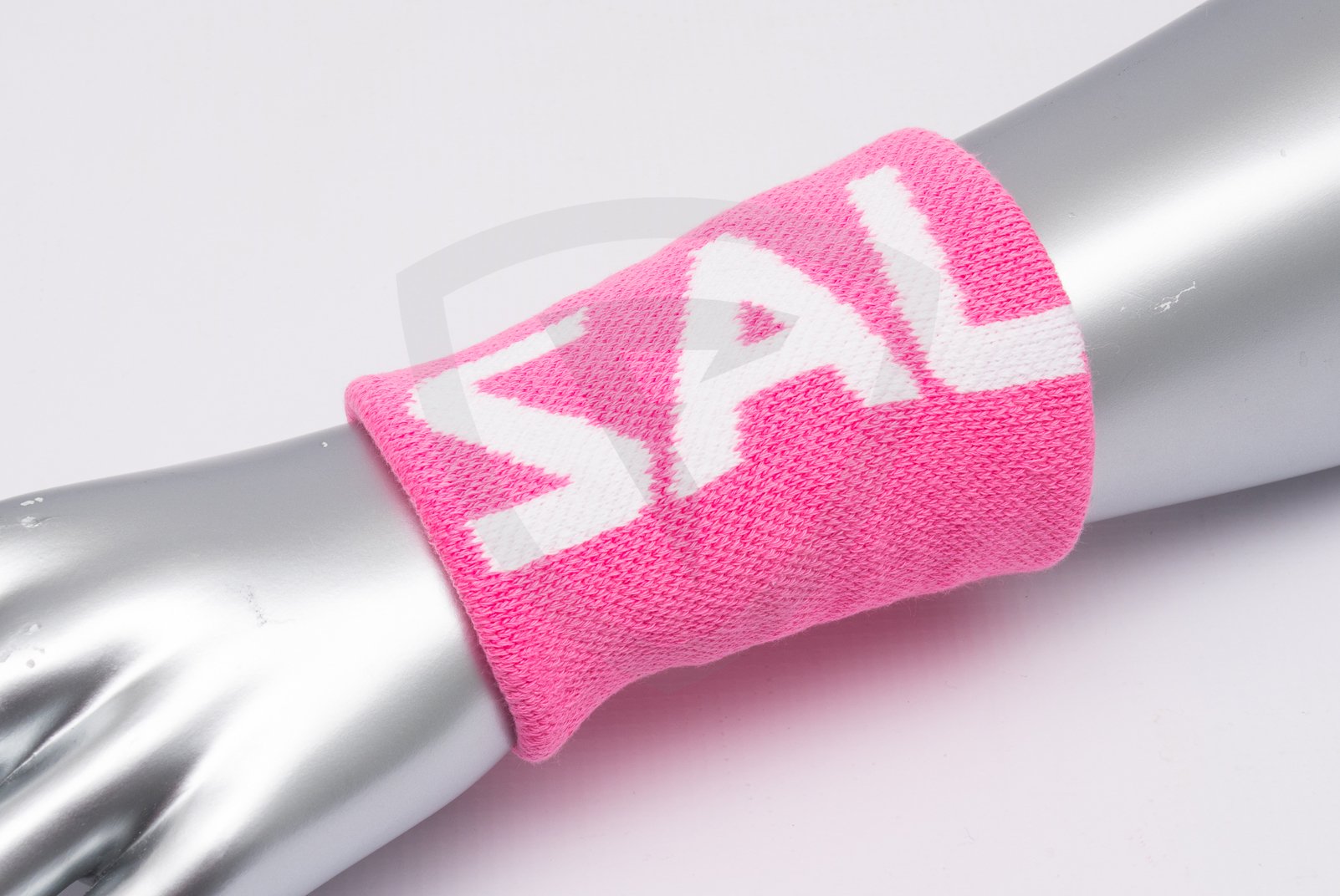 Salming Wristband Mid Pink-White růžová