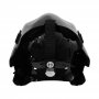 12593 Goalie Mask Unihoc OPTIMA 66 all black BACK