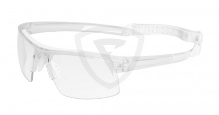 Zone Protector Junior Seethough-White Sport Glasses