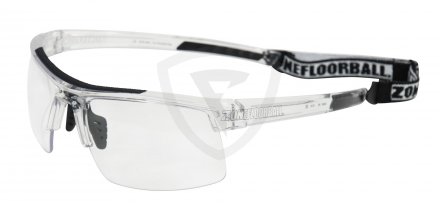Zone Protector Senior Seethrough-Black Sport Glasses