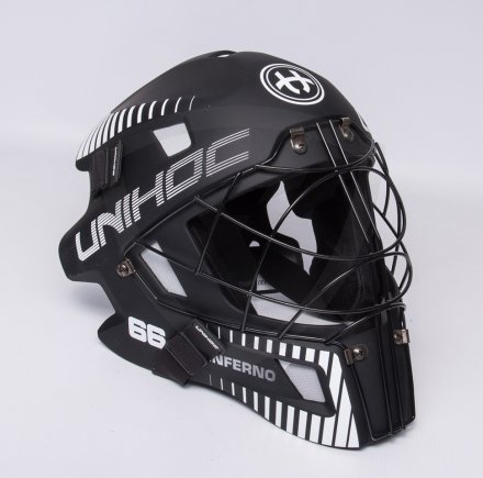 Unihoc Inferno 66 Mask Black-White