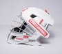 Zone Monster Square Cage Mask White-Red