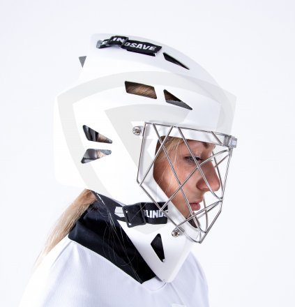 Blindsave Sharky White Goalie Mask