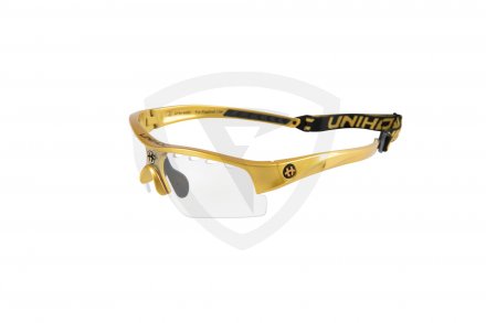 Unihoc Victory Kids Eyewear Gold-Black