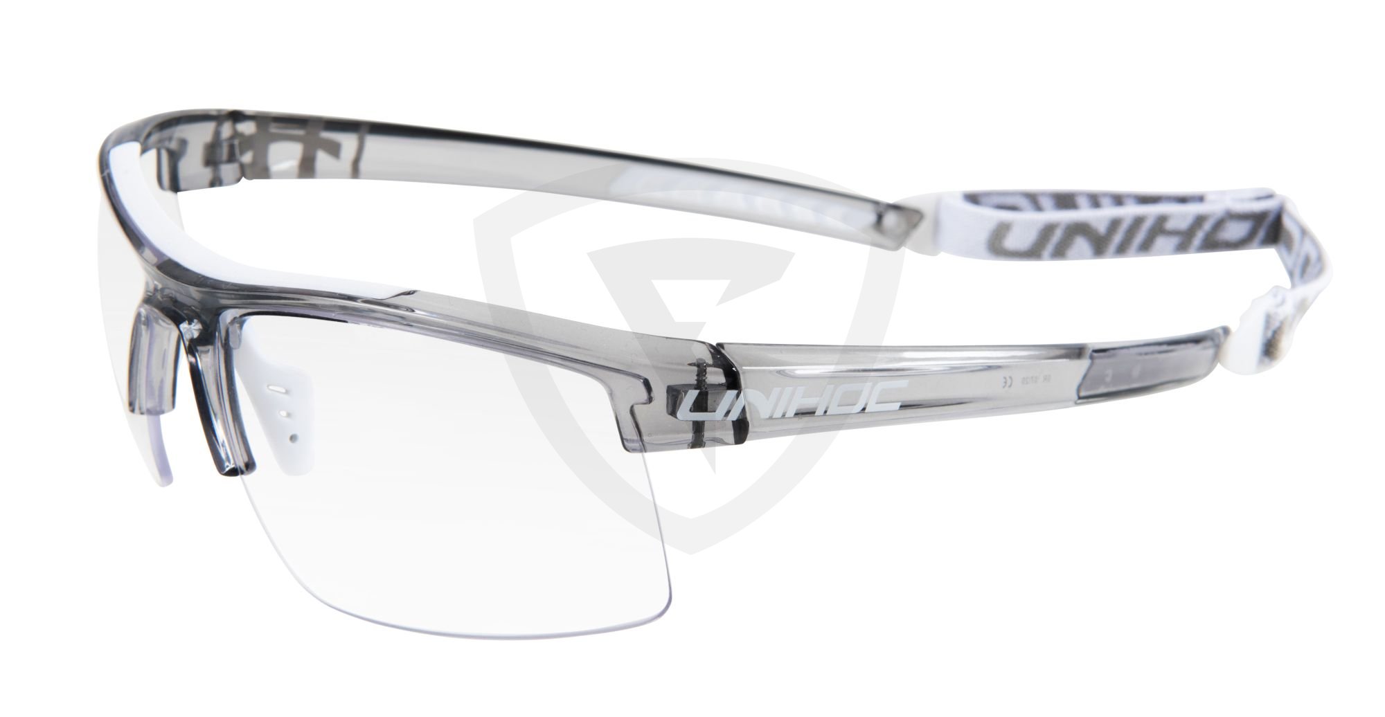 Unihoc Energy Senior Eyewear Crystal Grey-White šedá