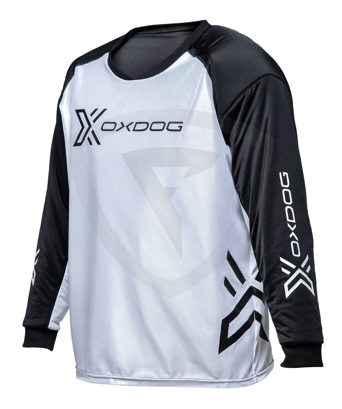 Oxdog Xguard Goalie Shirt Padded White-Black XL