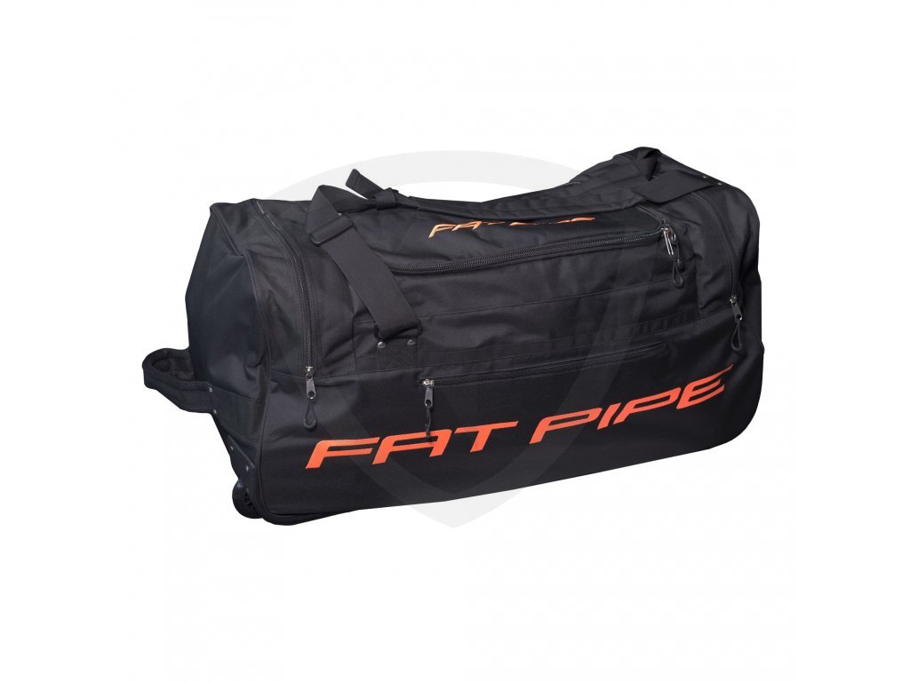 Fatpipe Lux Trolley Bag Black-Orange černá-oranžová